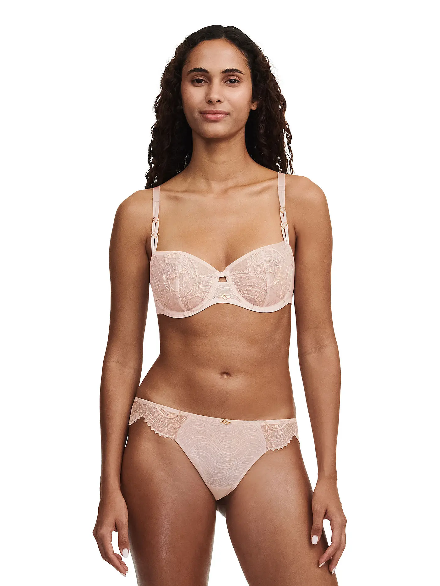 CHANTELLE | Balconette BH MYSTIC CREAM taffeta pink | 